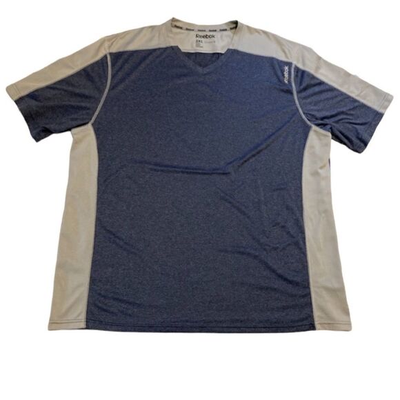 Mens Reebok blue & Gray athletic top 3X - Picture 1 of 5